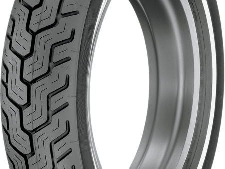 DUNLOP Tire - Harley-Davidson® D402™ - Rear - MT90-16 - Narrow Whitewall - 74H 45006847 Online Hot Sale