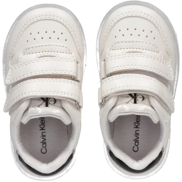 Calvin Klein Low Cut Borrelås Sneakers White For Discount