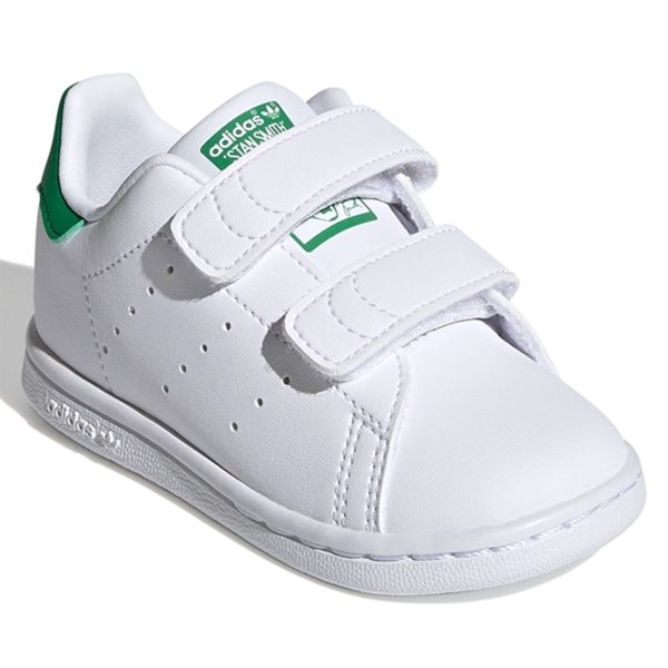 adidas Originals Stan Smith Sneakers Cloud White   Green Hot on Sale