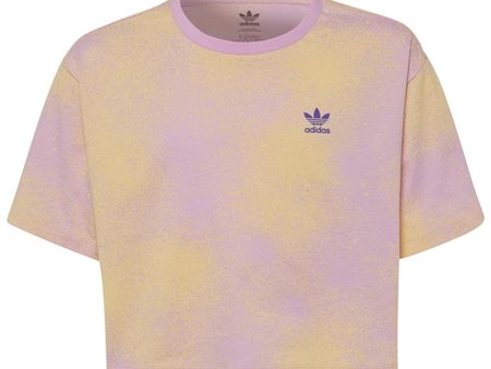 adidas Bliss Lilac Crop T-Shirt Sale