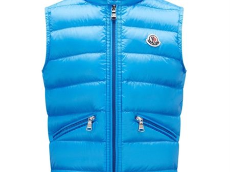 Moncler Gui Dunvest Royal Blue For Sale