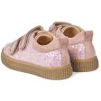 Angulus Glitter Sneaker M. Borrelås Peach Peach Glitter Online now