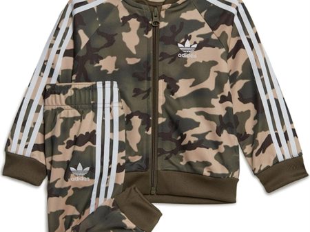 adidas Originals Beige   Multi Color Tracksuit Cheap