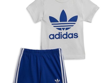 adidas Originals Blue Shorts Tee Sett Online Sale