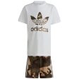 adidas Originals White Shorts Tee Sett Hot on Sale